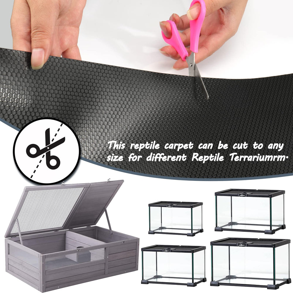 Vodolo multi-reptile compatibility mat fits various tanks