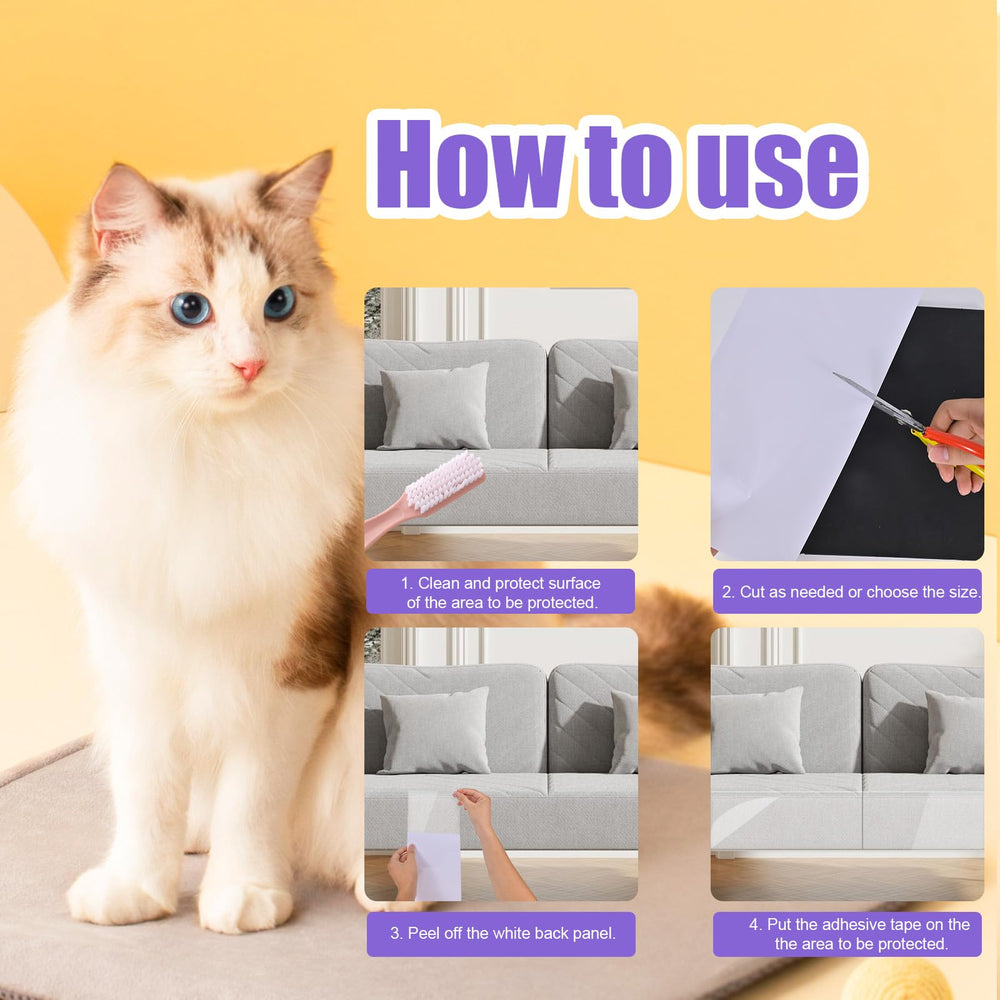 Voiluk furniture-variety setup shows protection across chairs, stairs, doors and more