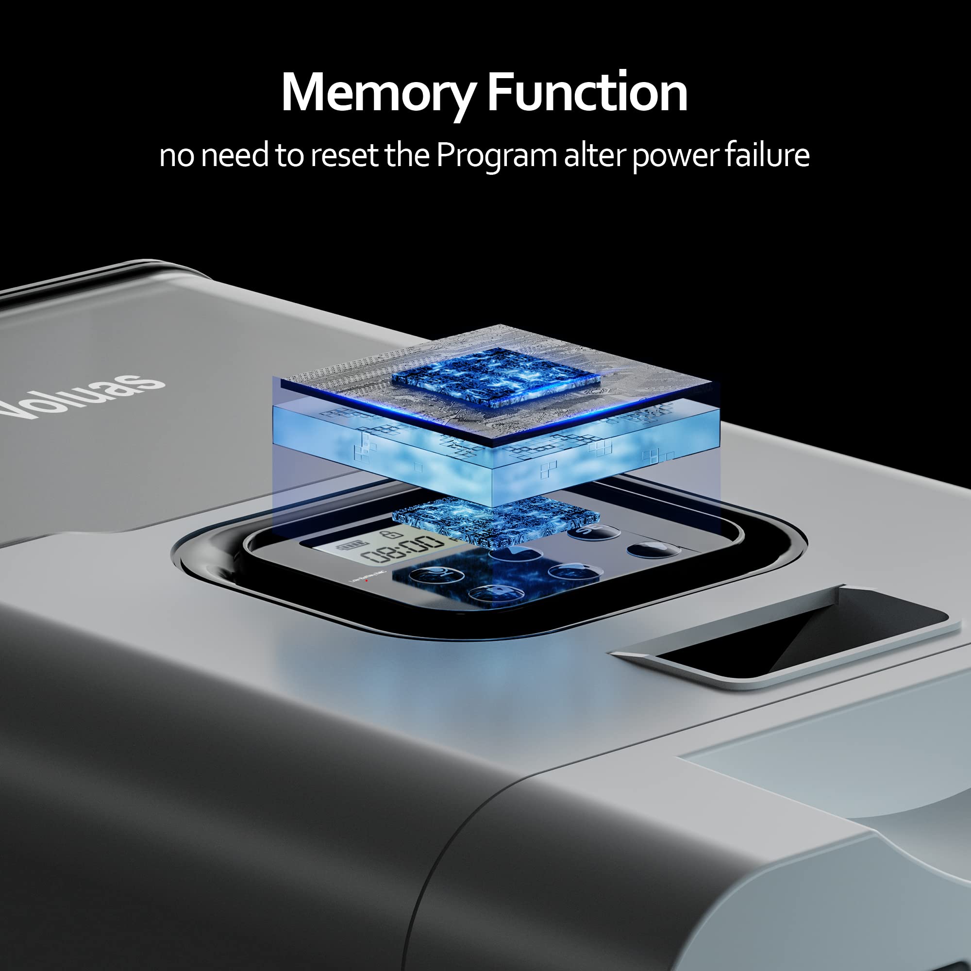 Voluas feeder in kitchen setup illustrating family-friendly pet care.