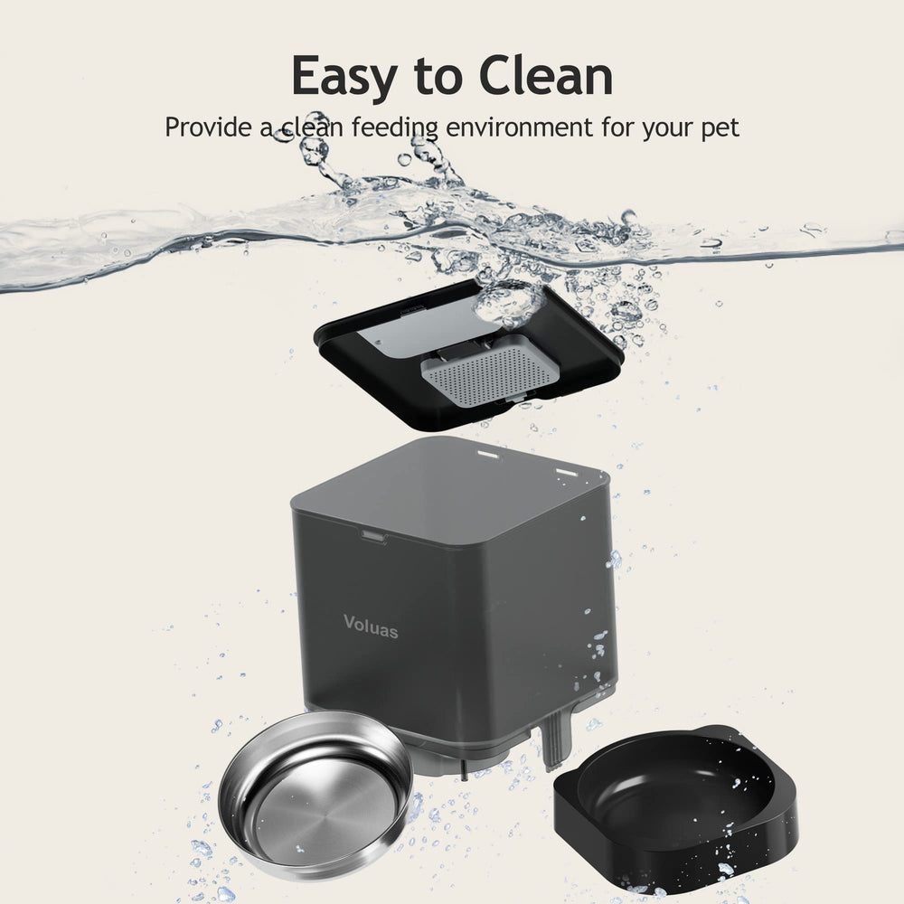 Voluas cat feeder desiccant bag preserving dry food freshness