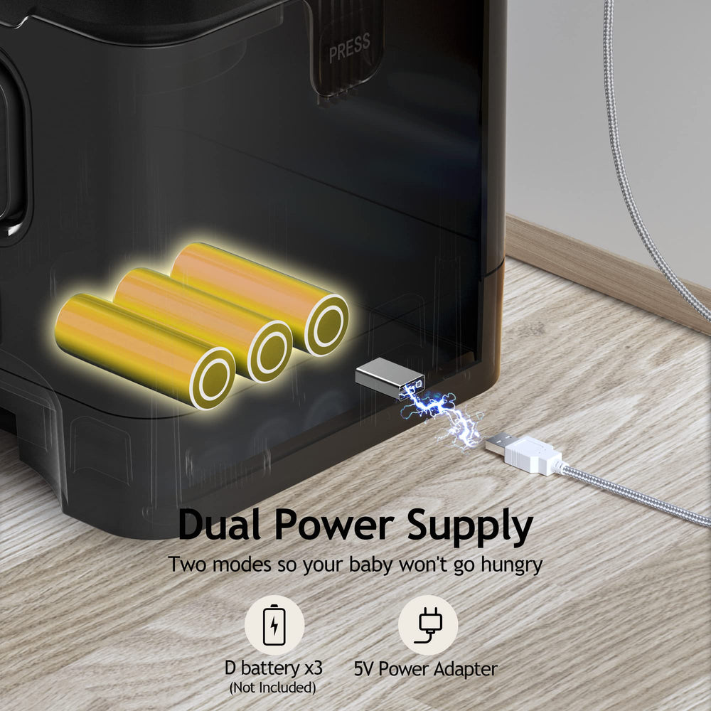 Voluas cat feeder removable tray for quick cleaning