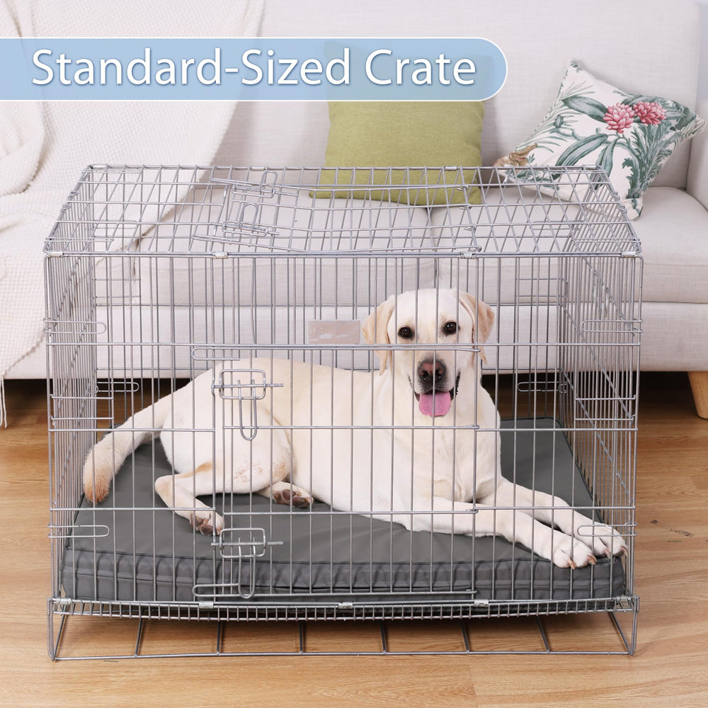 Vonabem anti-slip bottom helps keep the bed in place for energetic dogs.