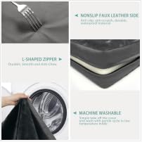 Vonabem dog bed in kennel setup demonstrates portable crate padding for travel.