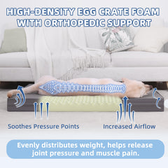 Vonabem removable washable cover simplifies quick cleaning after spills.