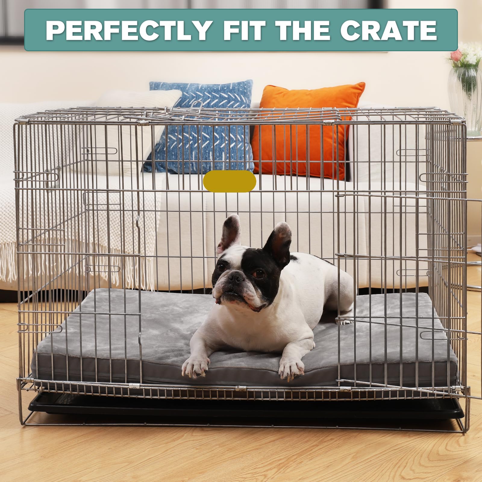 Vonabem 23x17 bed size ideal for small breeds.