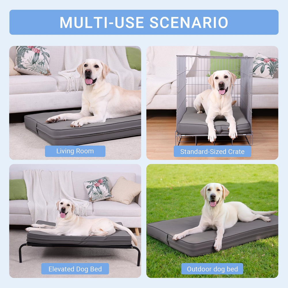 Vonabem waterproof lining feature protects foam from accidents for restful sleep.