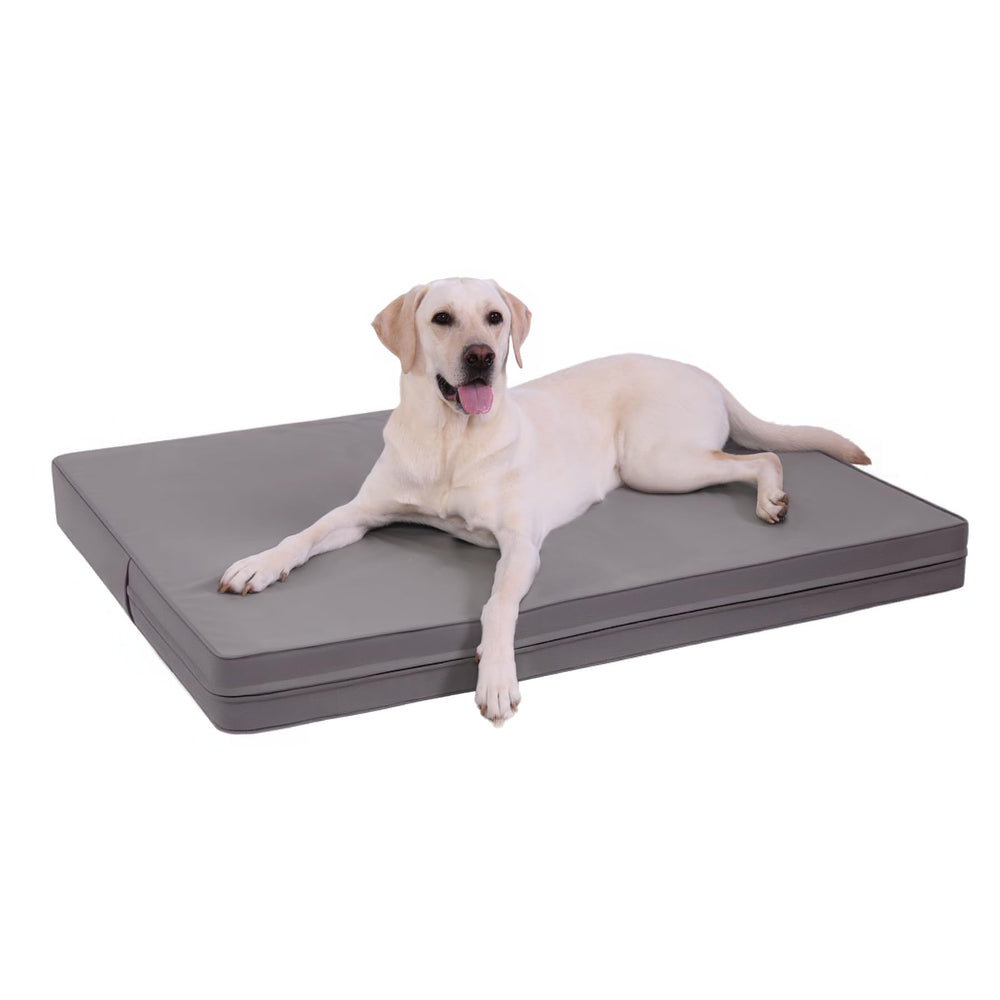 Vonabem waterproof XL dog bed cover and foam offer easy cleaning and durable support.
