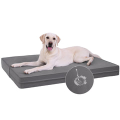 Vonabem XXL dog bed double-sided leather for easy cleaning and durability