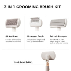 Voocoo dematting tool targets tangled fur for dogs and cats