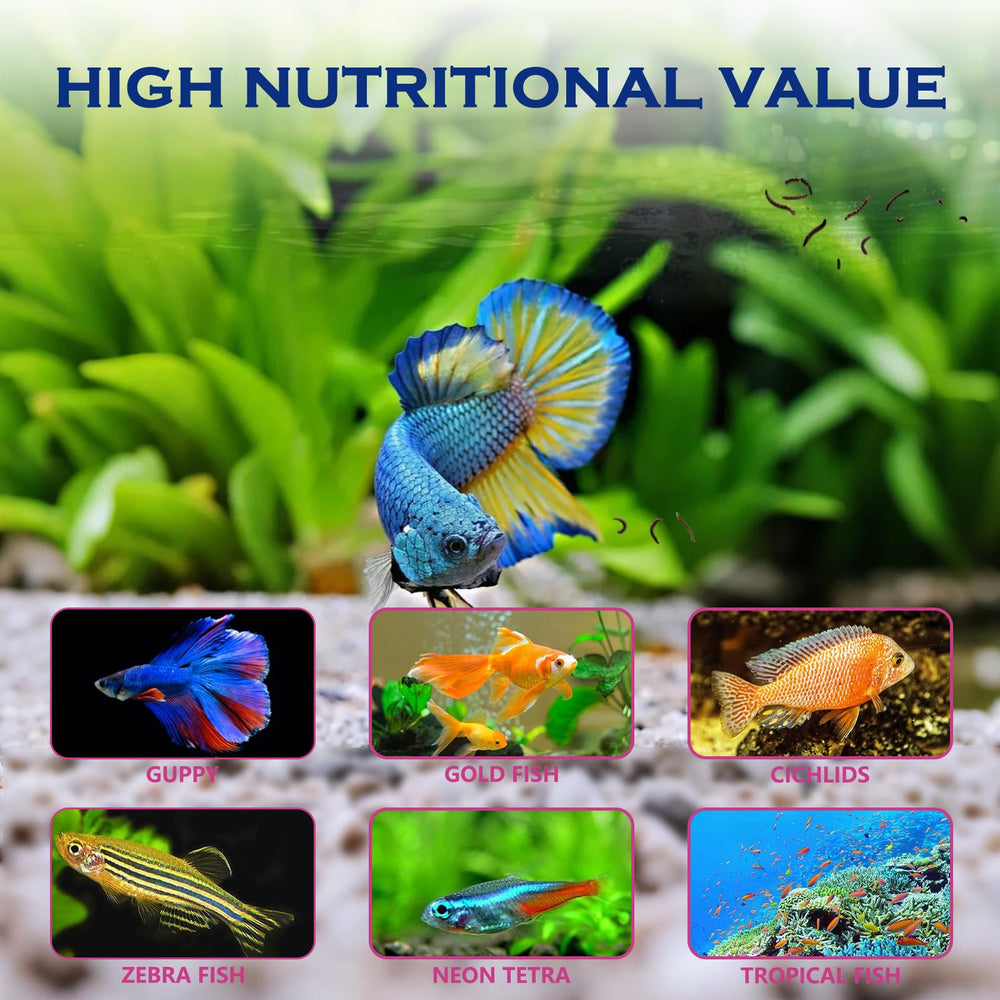 Vorenzyme Blood Worms color boost visuals suggesting enhanced coloration