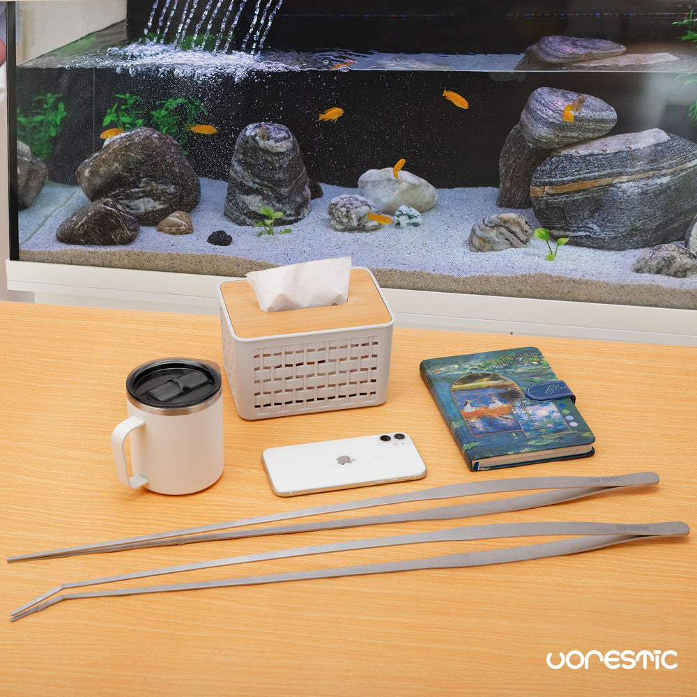 VORESTIC debris-removal tip lifts debris without wet hands.