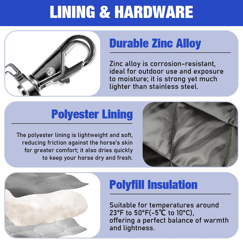 Vortexain leg straps keep blanket in place during activity.