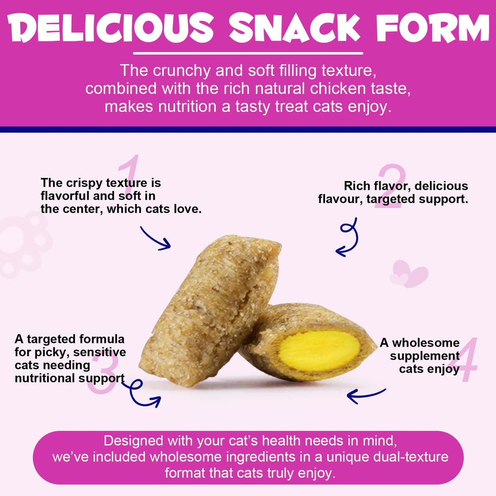 VOSIFSDIY cat vitamins treats joint-support formula with green-lipped mussels.