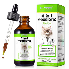 VOSIFSDIY Liquid Cat Probiotic bottle for convenient daily digestive support.