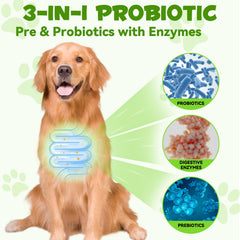 VOSIFSDIY Liquid Dog Probiotic pouring action supports easy dosing for digestive balance