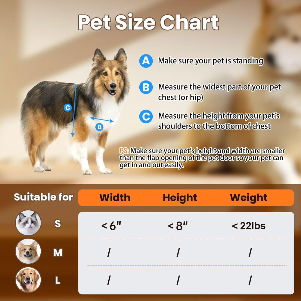 VOSOIR cat door installation-instructions-template simplifies setup for walls.