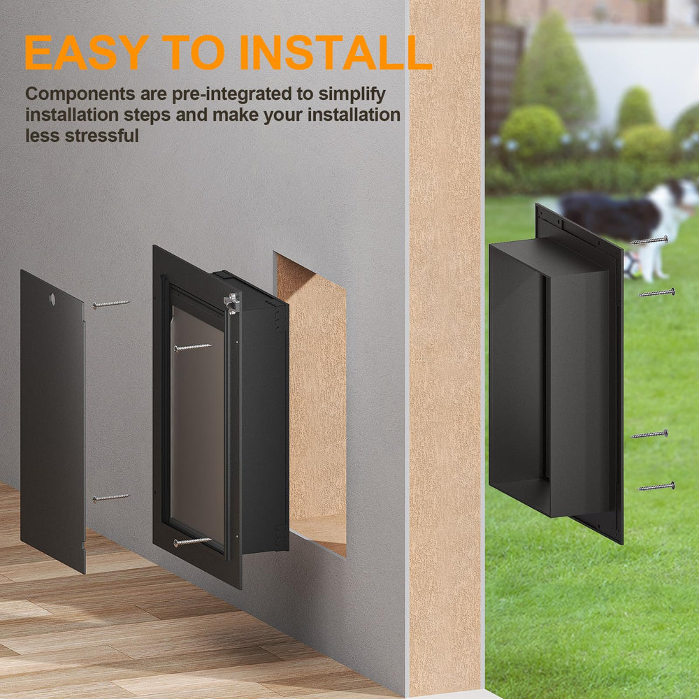 VOSOIR dog door-easy-flap-replacement enables quick maintenance