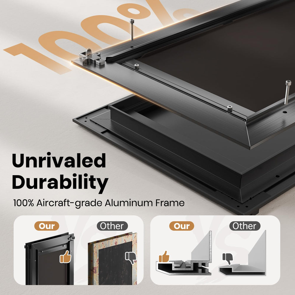 VOSOIR energy-efficient panel reduces drafts and blocks UV rays for indoor comfort.