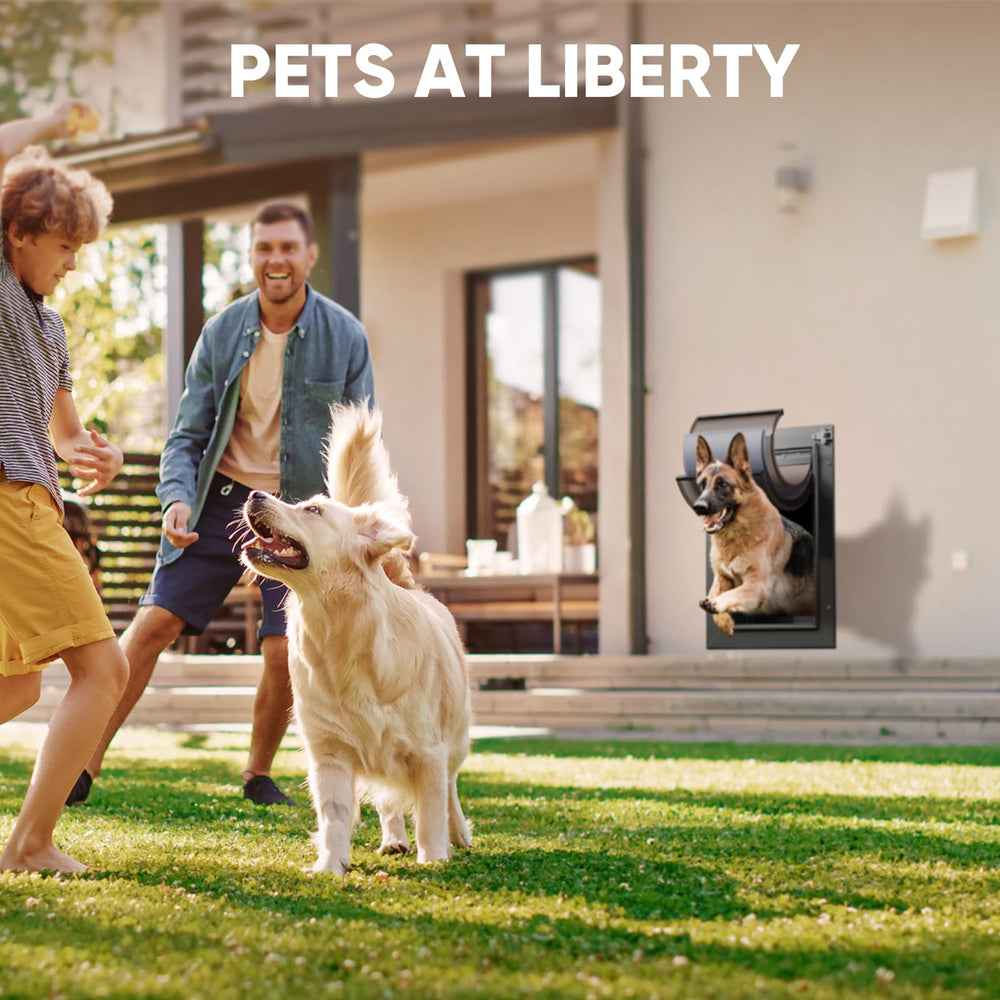VOSOIR pet door wall-mount use suitable for up to 110 lb