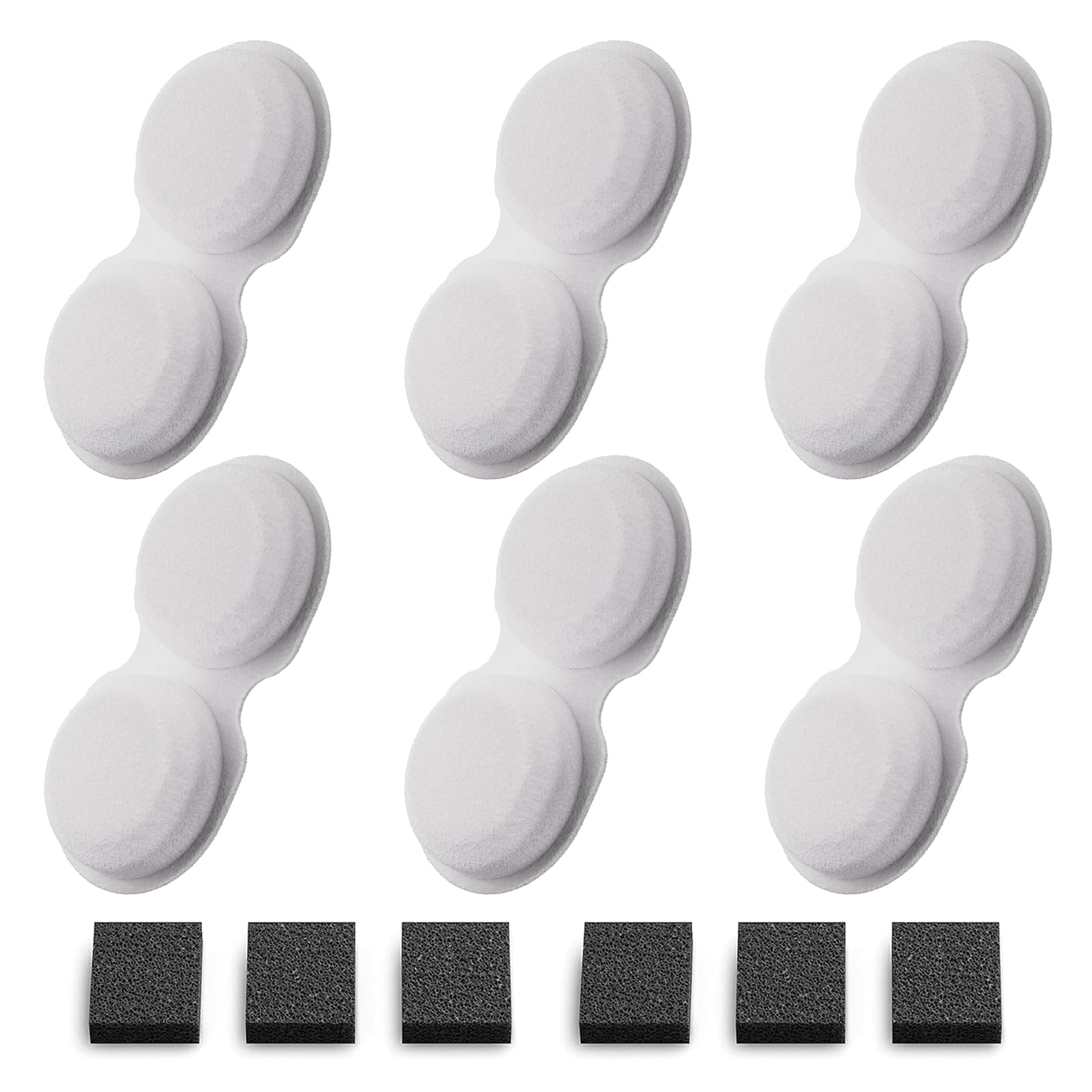 VOUAAOOD carbon filters for H6 cat fountain help reduce odors during daily pet hydration.