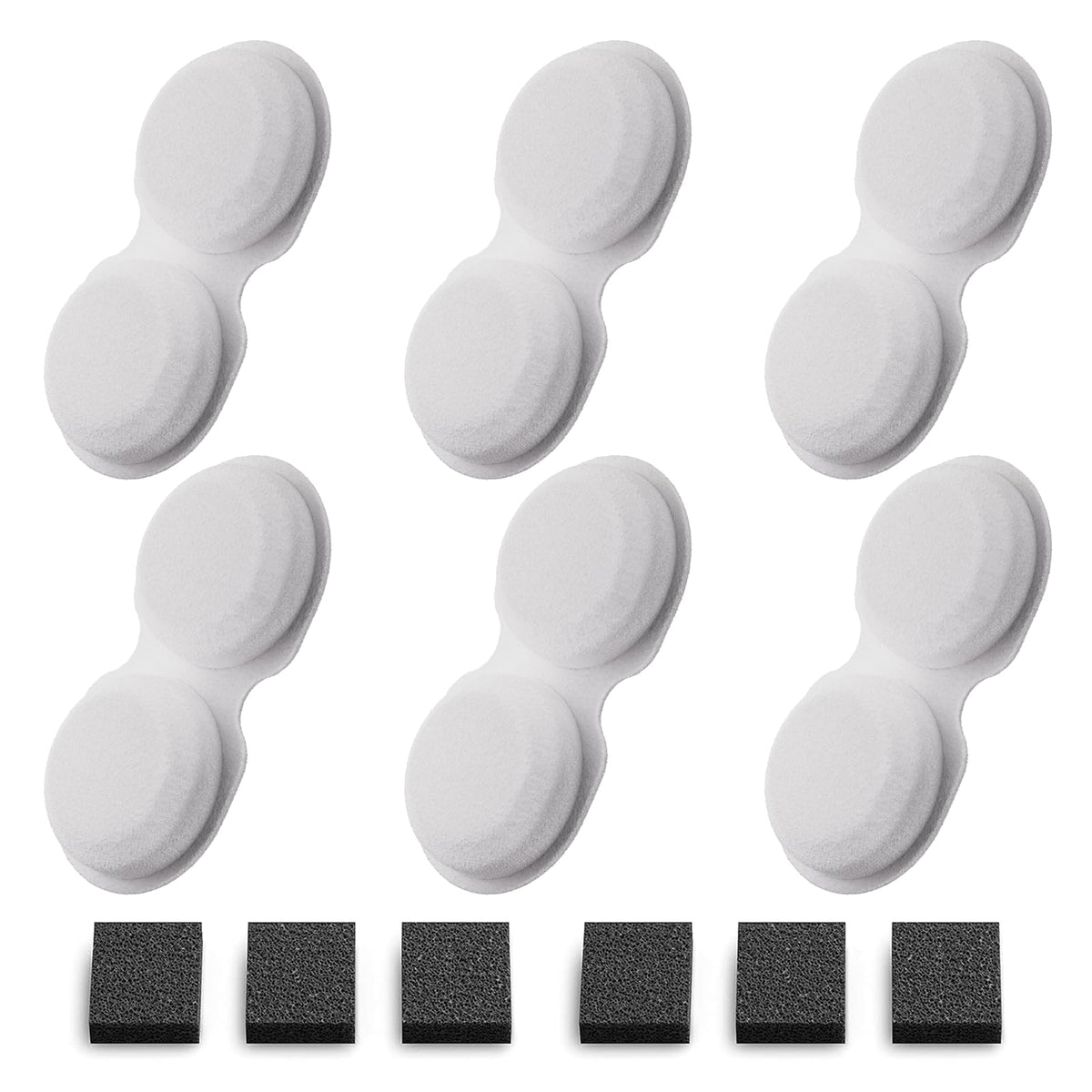 VOUAAOOD carbon filters for H6 cat fountain help reduce odors during daily pet hydration.