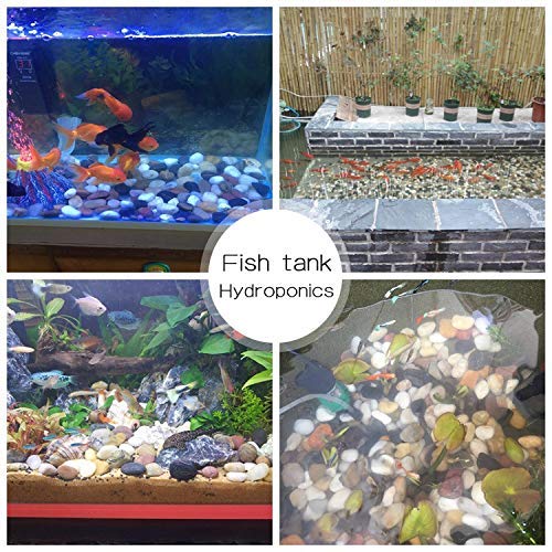 Voulosimi river rock stones color variety with browns, grays, whites for versatile decor