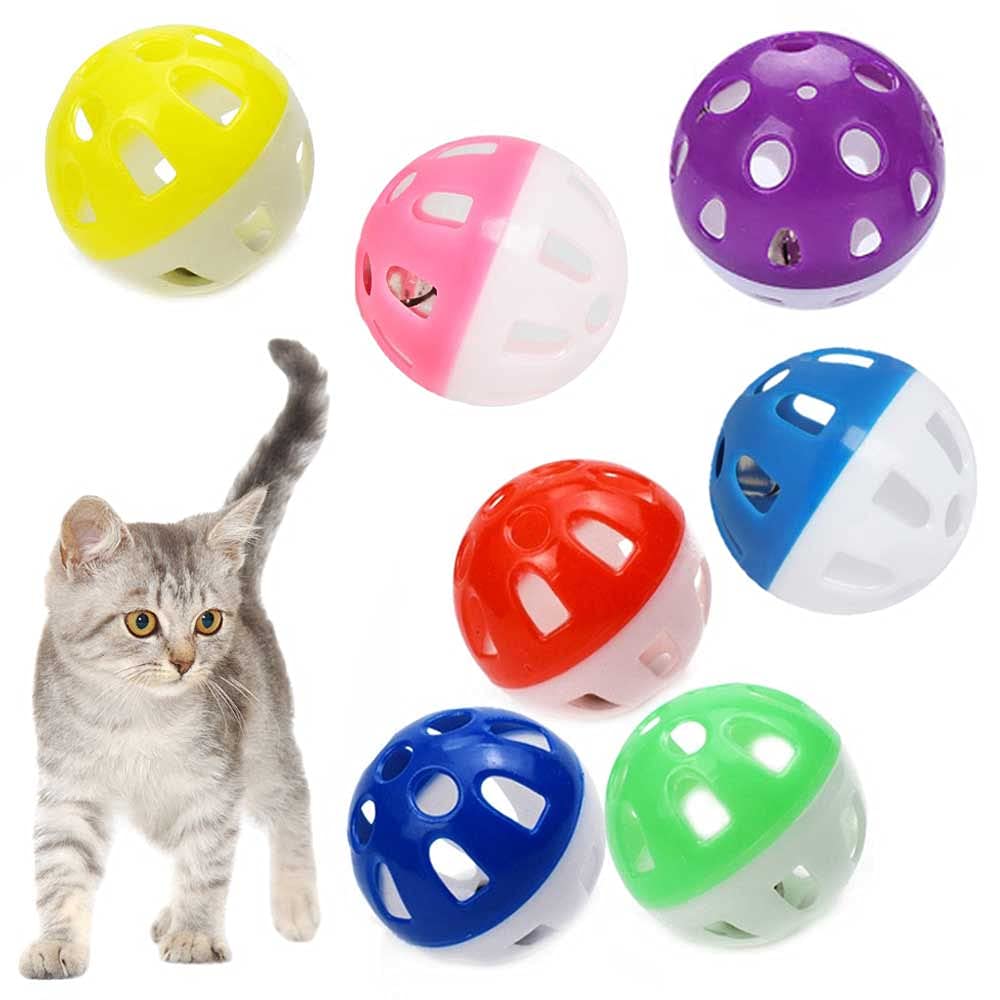 VOVIGGOL cat ball bell 4cm for batting and engaging play.
