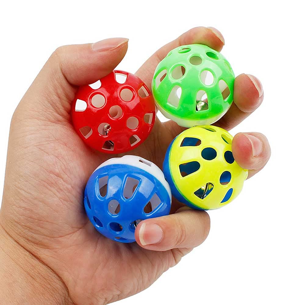 VOVIGGOL cat ball pack of 12 with varied colors for diverse sessions.