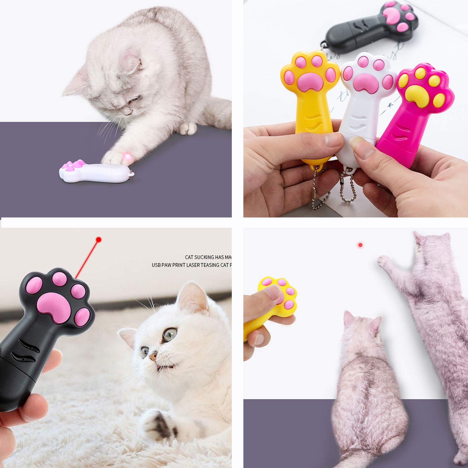 VOVIGGOL quick-setup cat toy simplifies setup for fast play.
