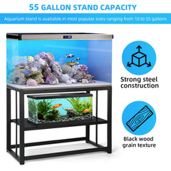 VOWNER stable-feet non-slip close-up demonstrates level foundation for wobble-free tanks.