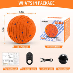 VOXGET fast-mode ball delivers high-energy engagement for active dogs.