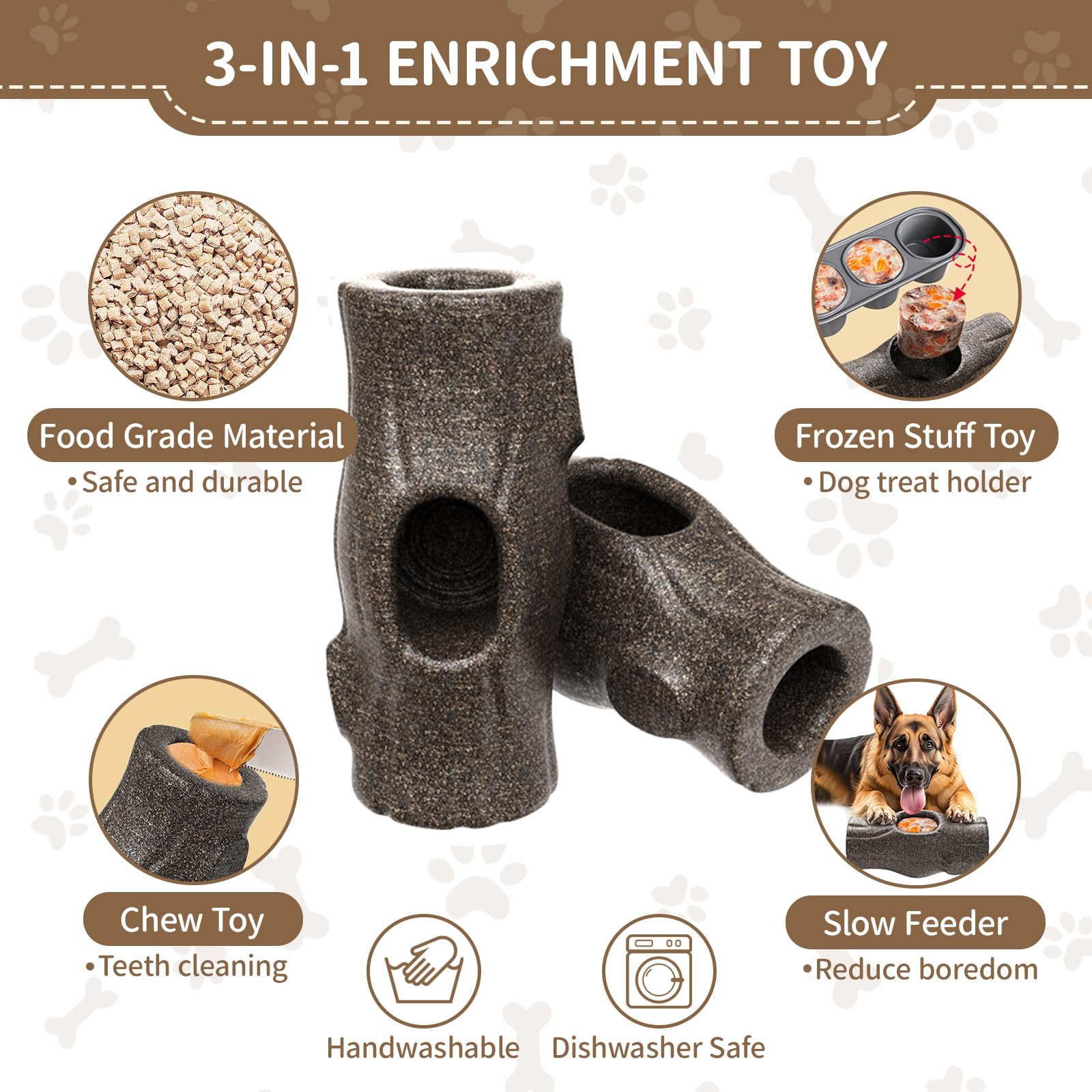 VOXGET tree-stump base—stable design ideal for paw engagement