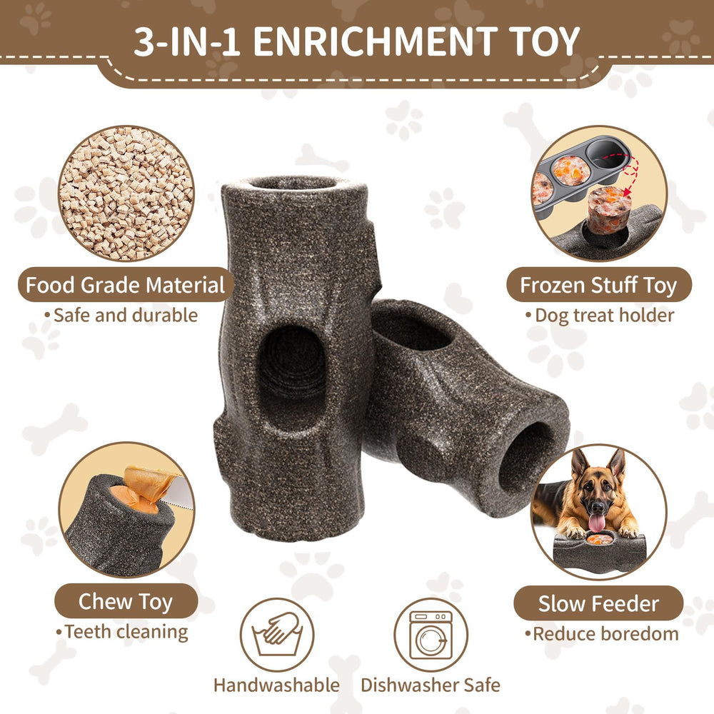 VOXGET tree-stump base—stable design ideal for paw engagement