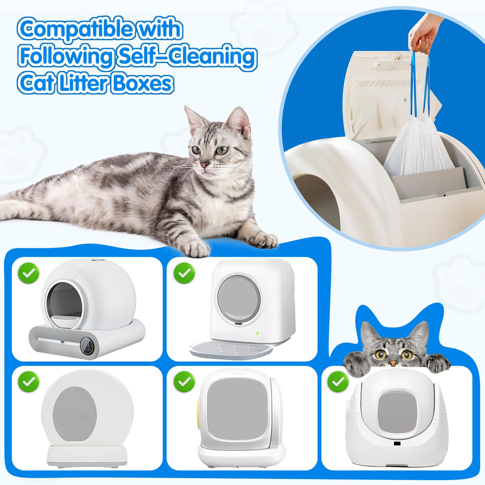VOZIXALA drawstring closure enables quick, tidy disposal after use