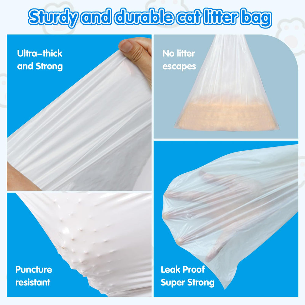 VOZIXALA unscented liners help minimize odors around the litter area