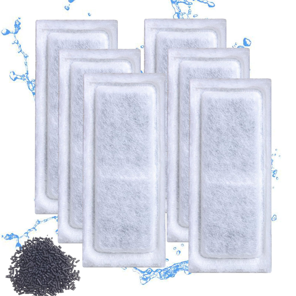 Vrynthra aquarium filter pack six-pack for reliable replacement filtration