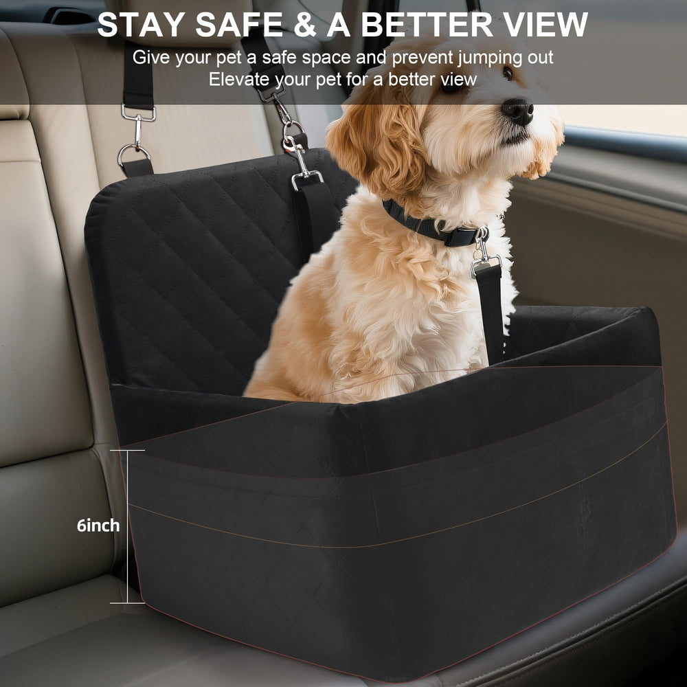 VSAPRDT dog car seat foldable bed mode for home or outdoors