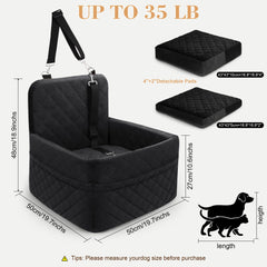 VSAPRDT dog car seat waterproof cover resists spills and messes