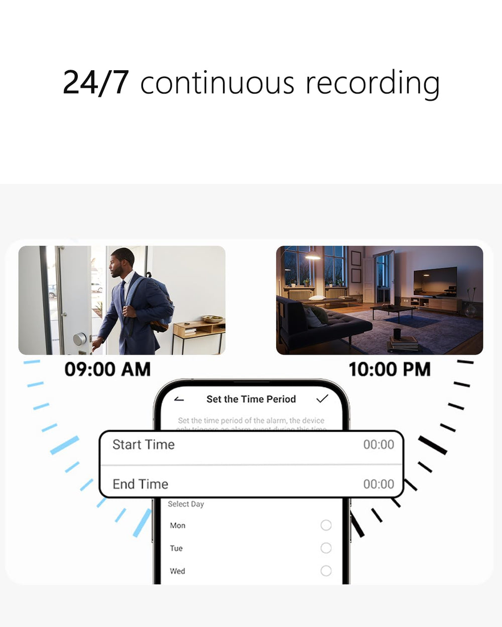 VSTARCAM phone app compatibility enables easy, on-the-go pet monitoring.