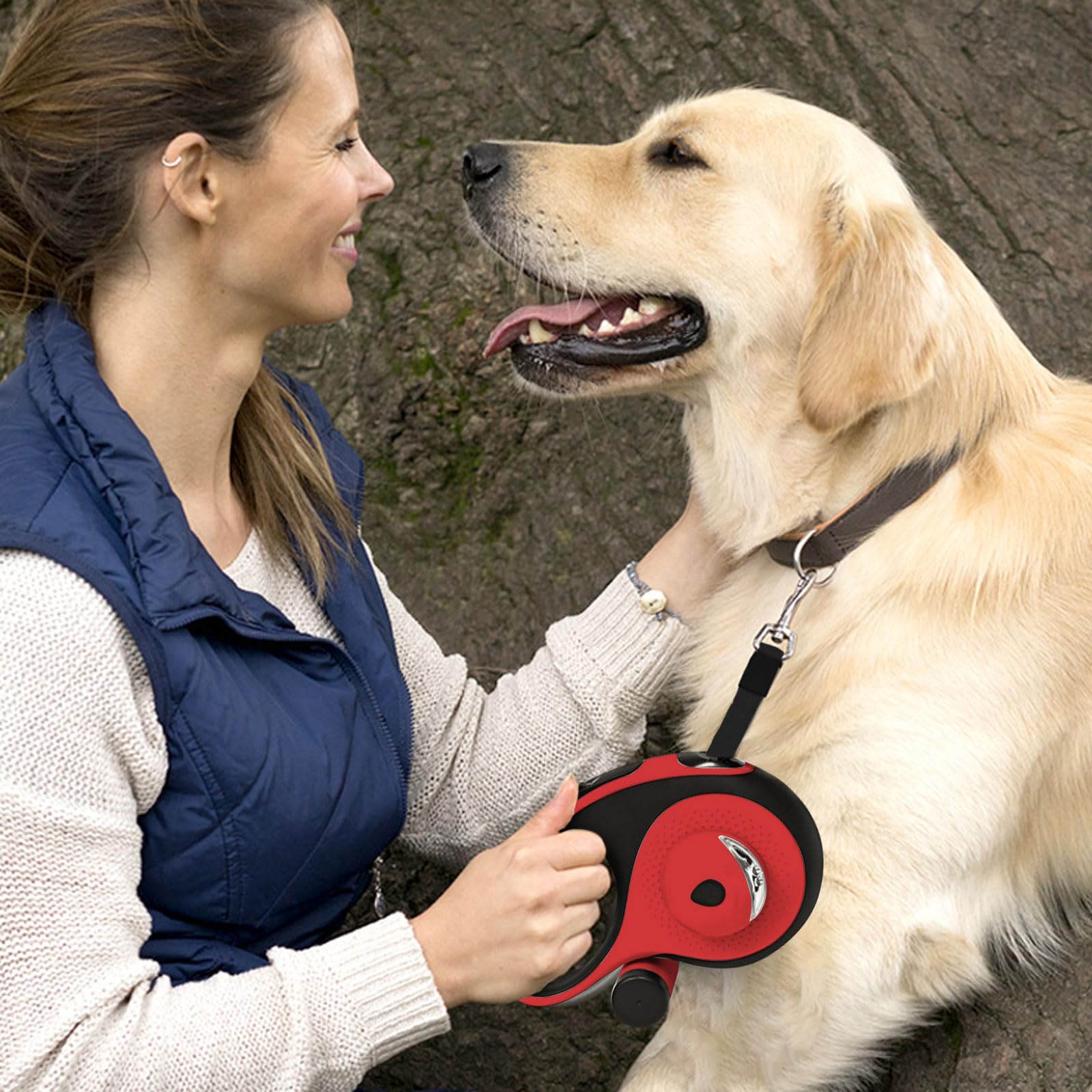 VTOPVMAX 360-tangle-free design keeps leash smooth during turns
