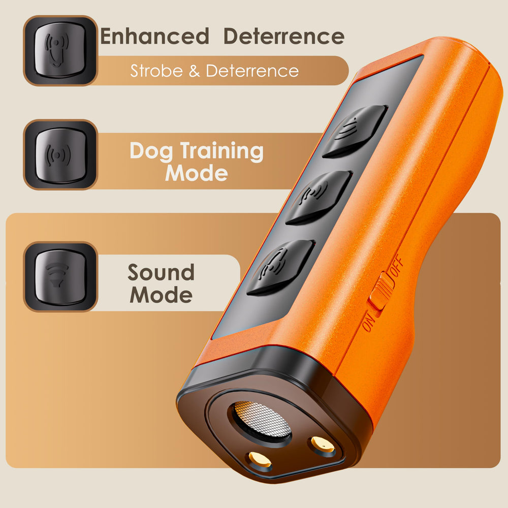 VUL dog bark deterrent use case neighborhood dogs calming nearby barking.