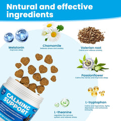 VUN Calming Chews travel use during a car ride to ease nerves.