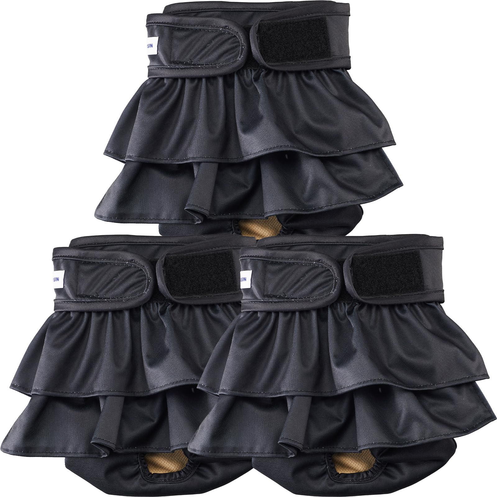 VUNCESSIN reusable dog diaper XXL patterns enhance comfort and containment for female dogs