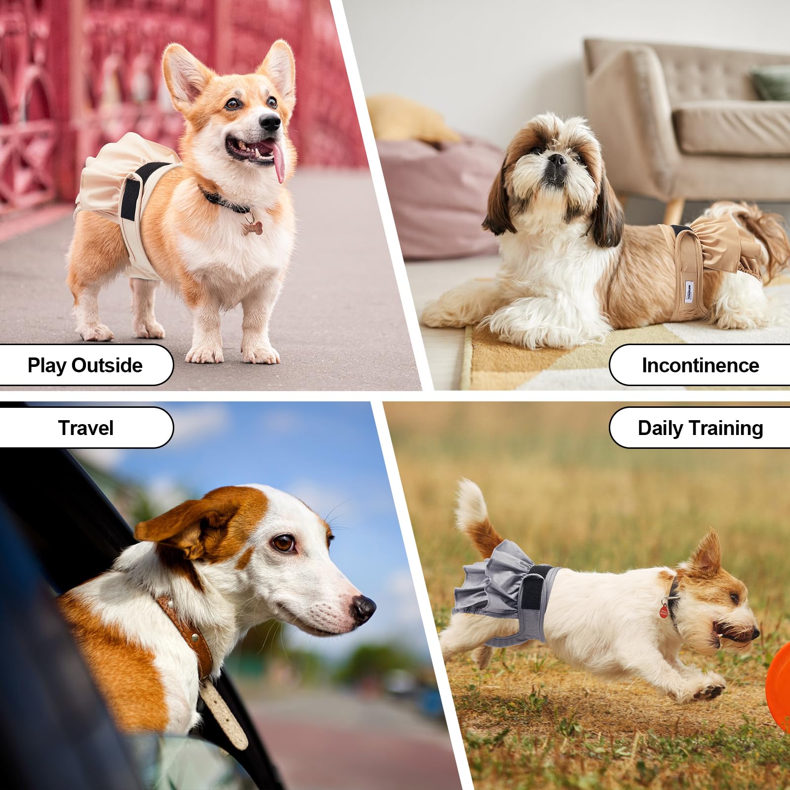 VUNCESSIN breathable lining protects skin and reduces irritation during long wear.