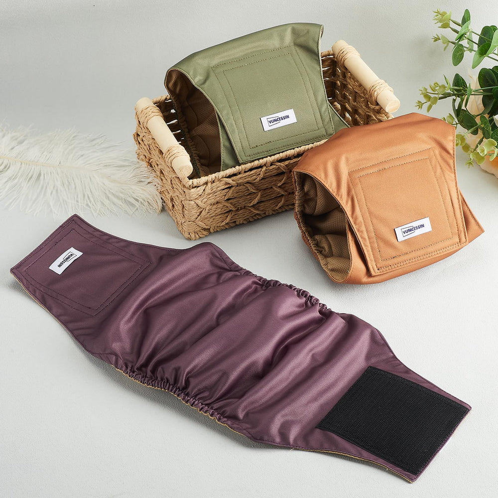 VUNCESSIN pattern-b reusable diaper with stylish look for daily wear at home