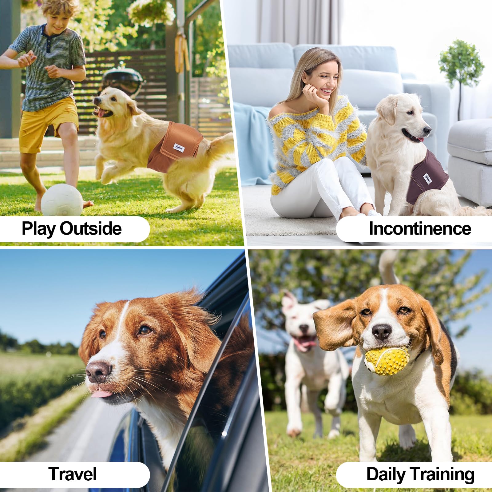 VUNCESSIN velcro-closure design provides secure fit and durability during use