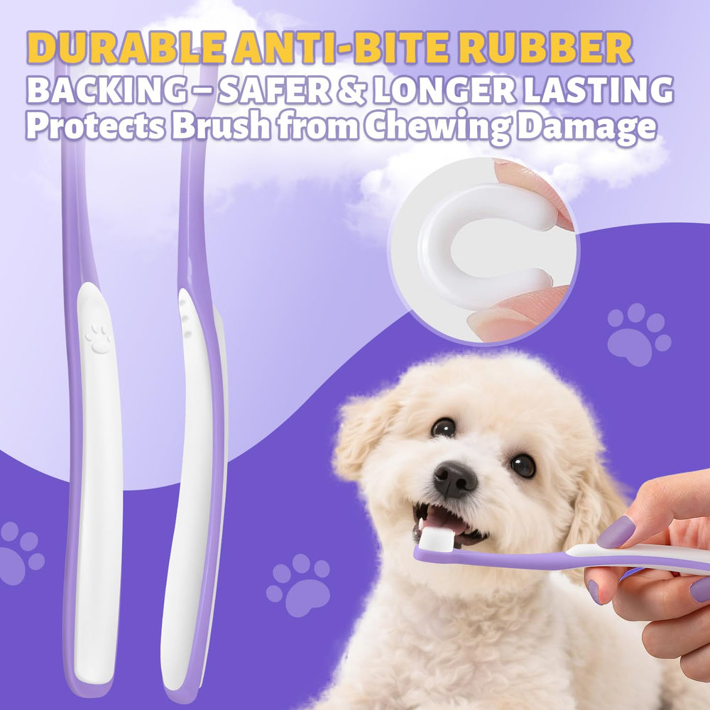 VVHOMIFE curved ergonomic handle improves reach to back molars.