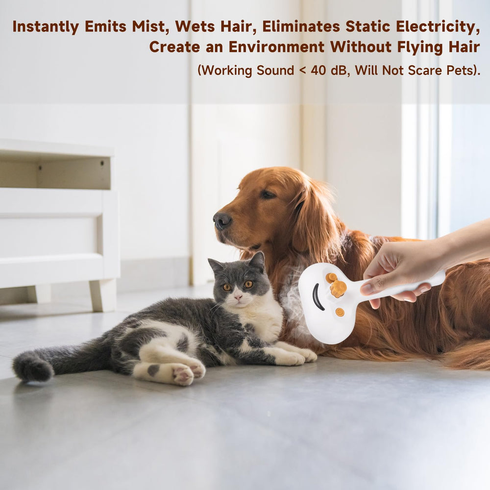 VVWVVW Included waterless shampoo bottles boost coat softness.