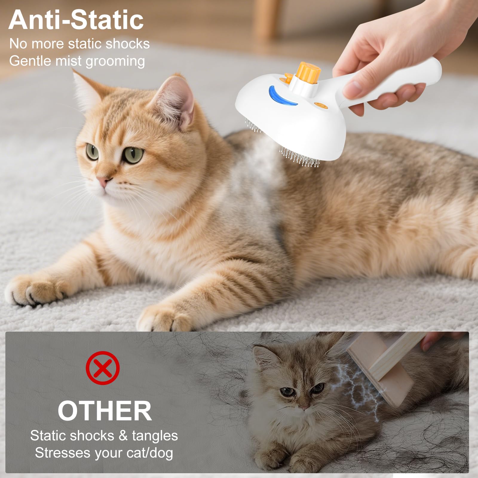 VVWVVW lightweight compact design makes home grooming portable