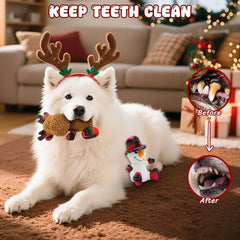 VWPTCHI plush teething toy with PP cotton encourages safe chewing and boredom relief.
